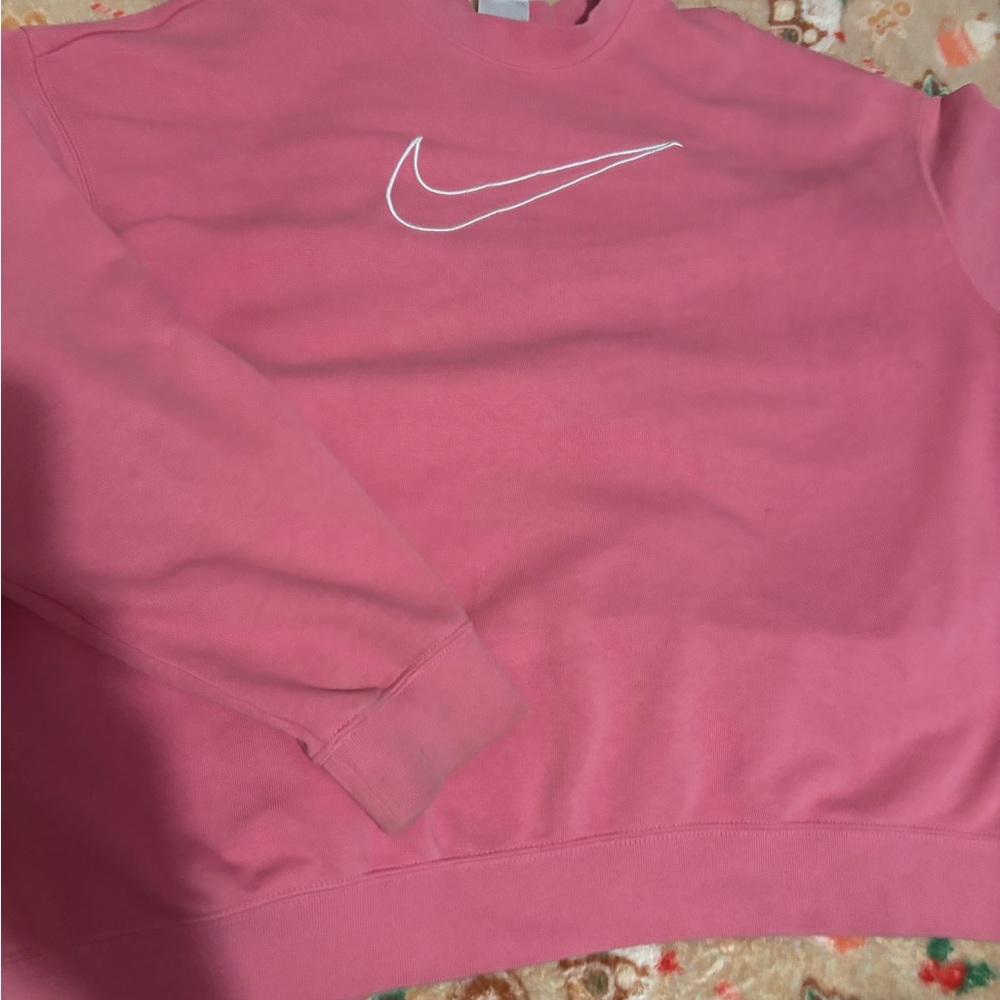 Pink Nike Crewneck Sweatshirt
